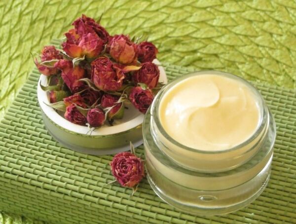 Gras Crème mat rosa Waasser
